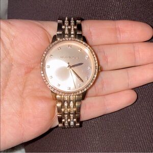 Michael Kors Rose Gold and Silver Watch